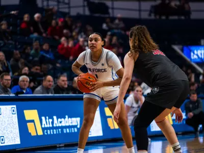 WBB Alexis Cortez Action vs. New Mexico 2023-24