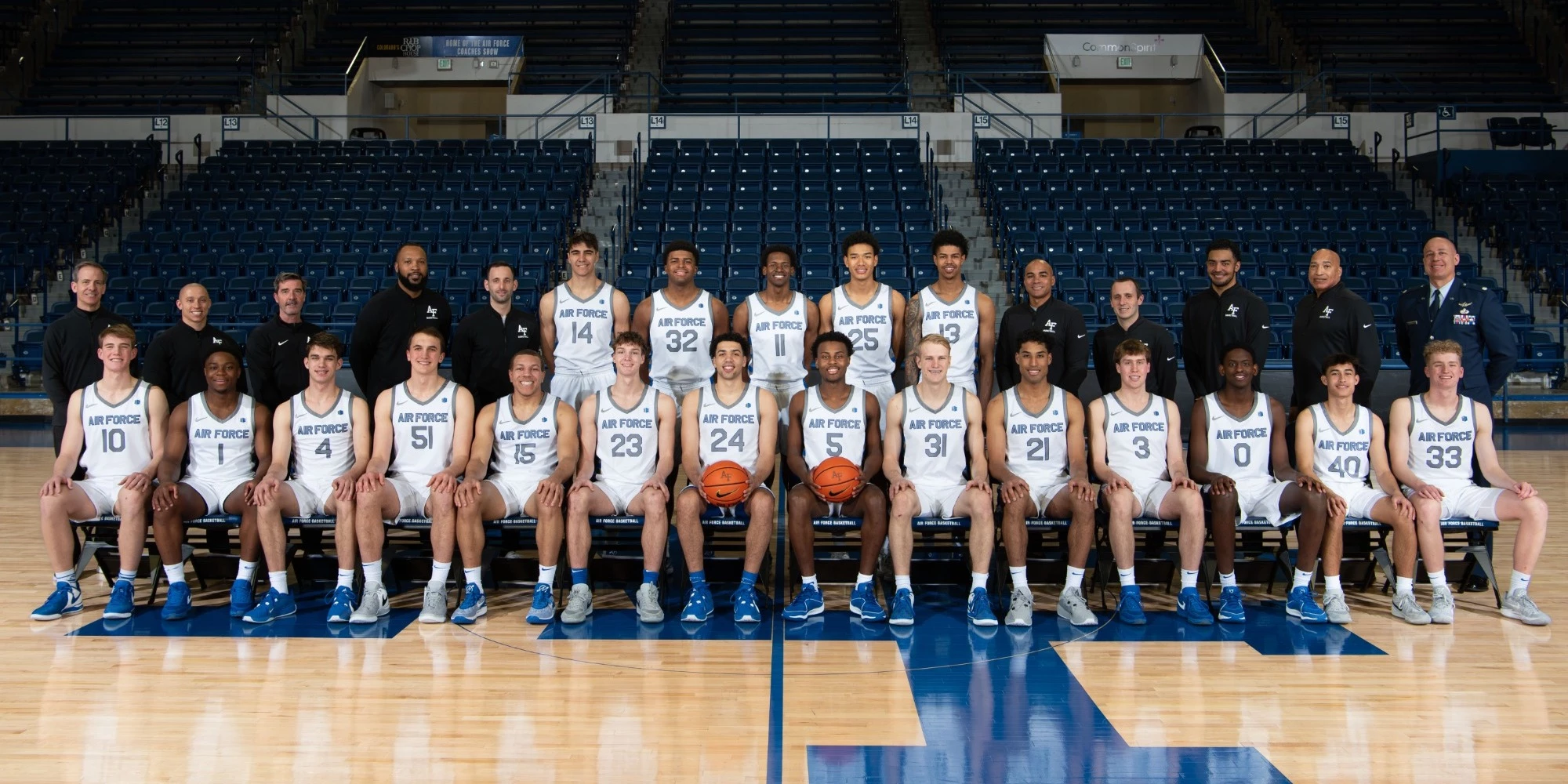 Air Force Men's Basketball 2023-24 Team Photo