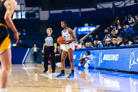 WBB Milahnie Perry Action vs. Wyoming 2024-25
