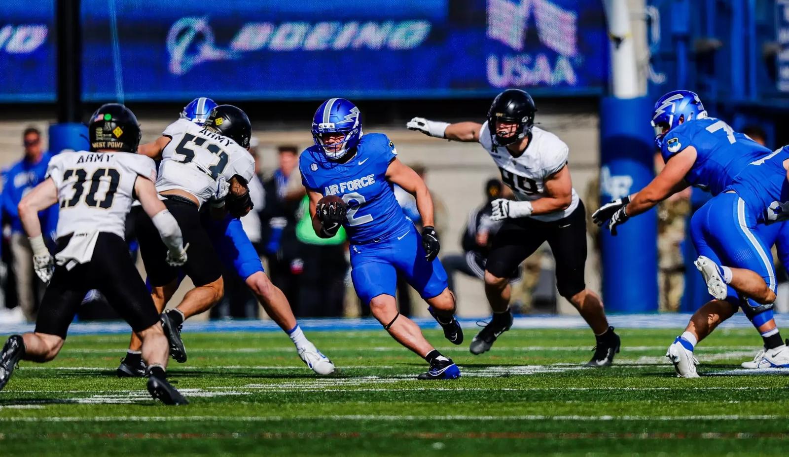 Falling Falcons Rmc14 Falcons Fall in Final Seconds to Army - Air Force Academy Athletics