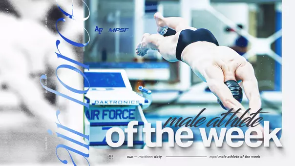 Doty, MPSF Male Athlete of the Week