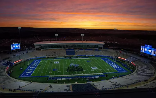 Stadium sunrise vs Army