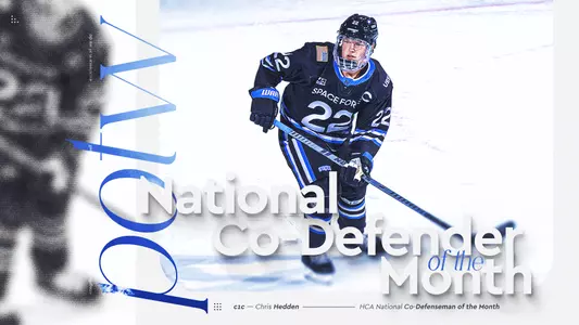 Hedden national defender of the month