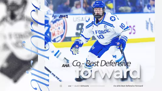 Schwartz AHA co-best defensive forward