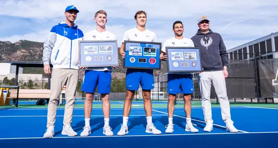 Air Force men's tennis 2025 seniors