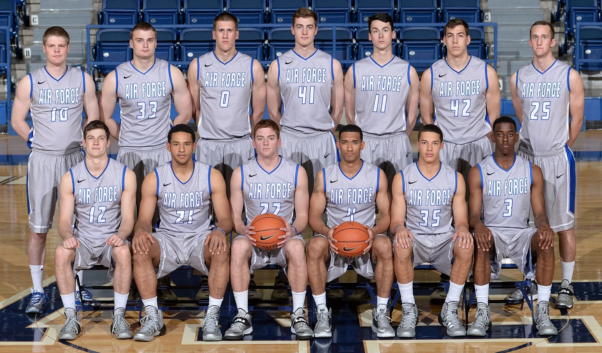 AF MBB 2013-14 Team Photo