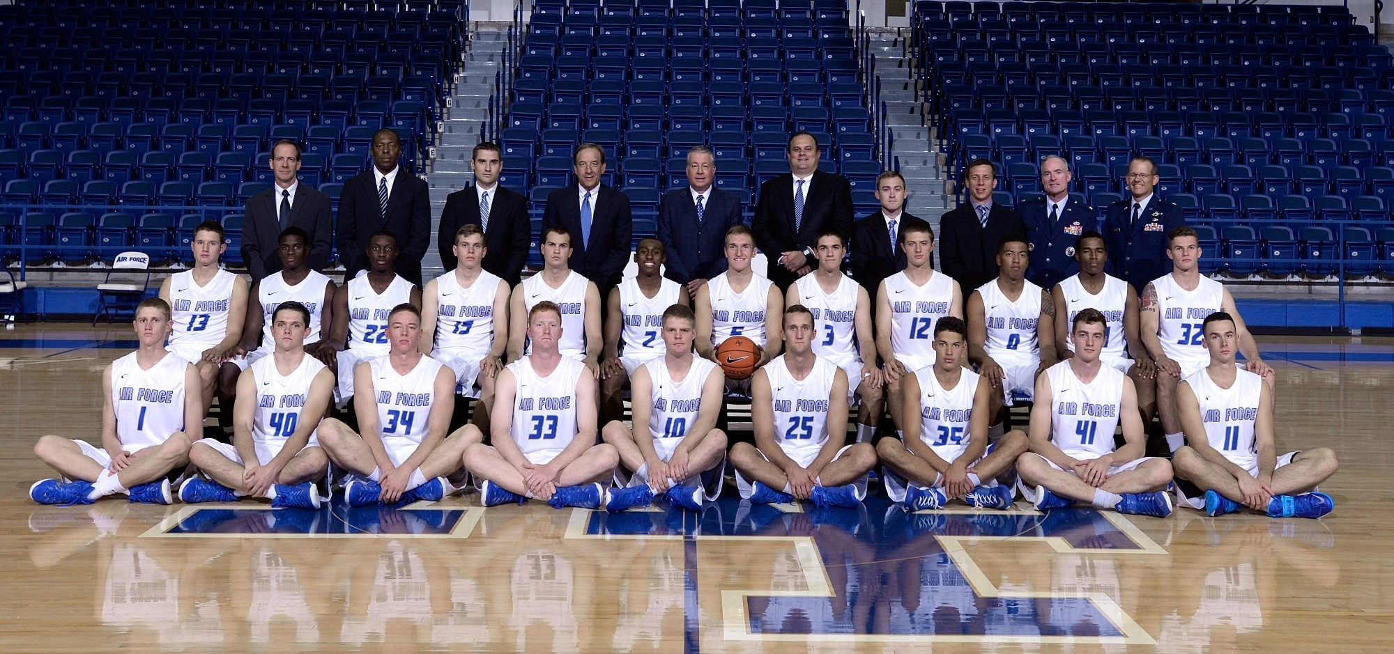 AF MBB 2015-16 Team Photo
