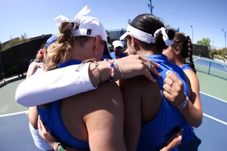 25 APR 2025: The 2025 Mountain West Women’s Tennis Championship is held at the Darling Tennis Center in Las Vegas, NV. (Tyler McFarland/NCAA Photos)
