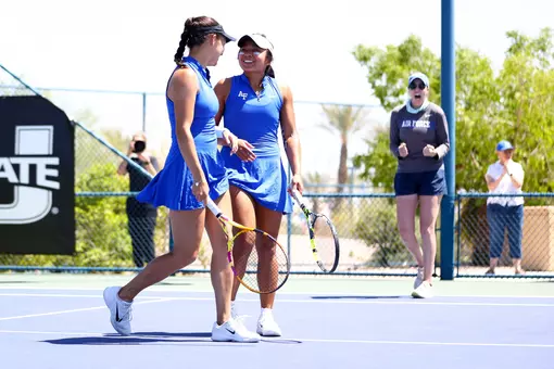 25 APR 2025: The 2025 Mountain West Women’s Tennis Championship is held at the Darling Tennis Center in Las Vegas, NV. (Tyler McFarland/NCAA Photos)