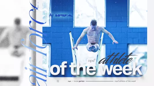 Gerten, Lucas MPSF Male Athlete of the Week