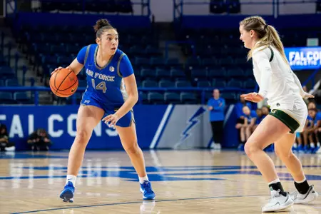 WBB Bhret Clay Action vs. New Mexico 2025-26