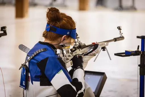 Lily MIller at Olympic Training Center