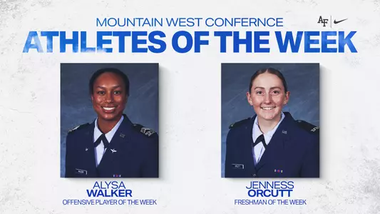 Graphic for MW Athletes of the Week