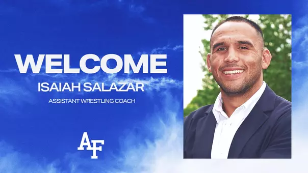 Isaiah Salazar new hire graphic. He is smiling.