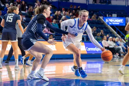 WBB Emily Adams Action vs. Utah State 2025-26