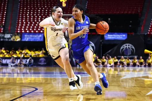 WBB Jayda McNabb Action vs. Wyoming MW Championships 2025-26