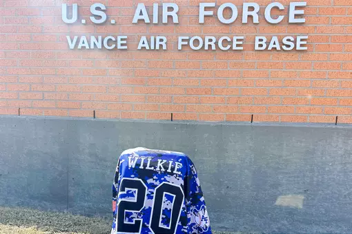 Wilkie Jersey at Vance AFB