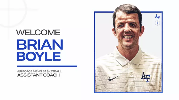 Brian Boyle joins Air Force men's basketball as an assistant coach for 2026-27.
