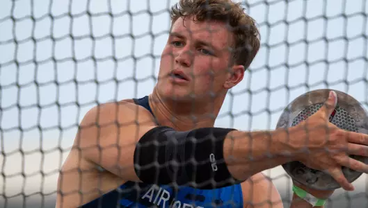 Texas Tanner advances to the NCAA Outdoor Championships in the discus throw.