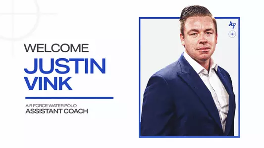 Justin Vink joins Air Force men's water polo as an assistant coach