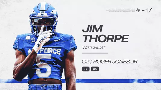 Roger Jones Jr. named to Thorpe Award Watch List