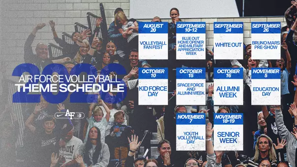Volleyball Promo Schedule