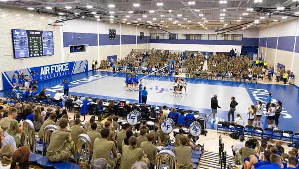 The Falcons hosted a Park the House event against Nevada in 2025.