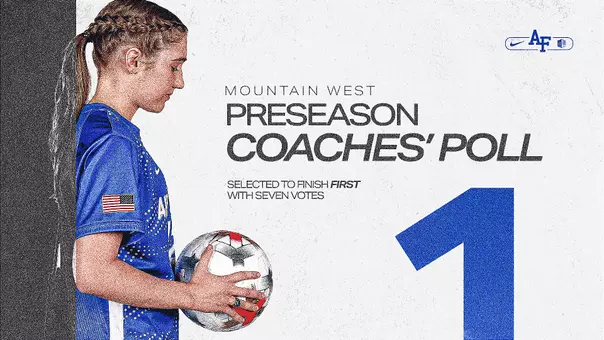 Women's Soccer Preseason Poll Graphic