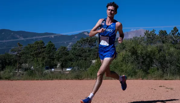 Christopher Creedon competes at the Air Force Classic