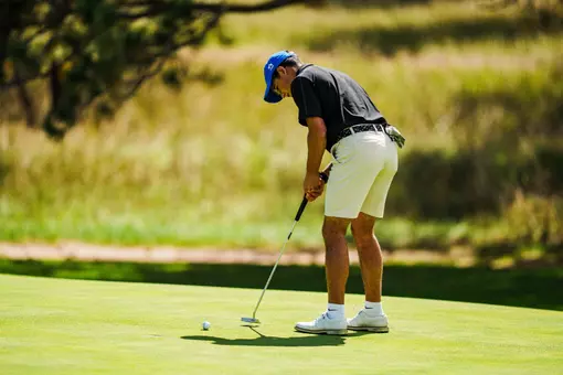 Zeiler putting at Gene Miranda Falcon Invitational
