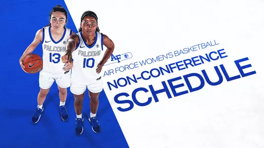 Air Force WBB 26-27 Non-Conference Graphic