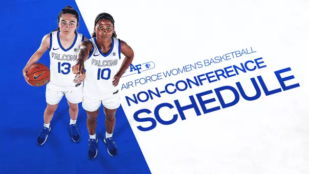 Air Force WBB 26-27 Non-Conference Graphic