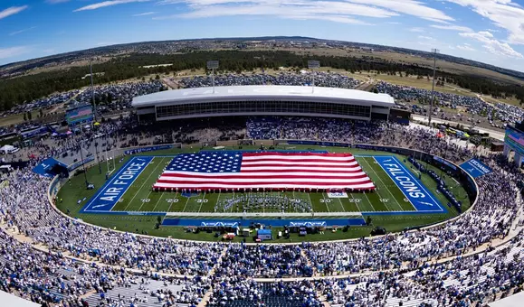 Falcon Stadium Big Flag vs. Duquesne