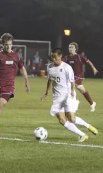 Arnold Chun scored the game winner against Bucknell.