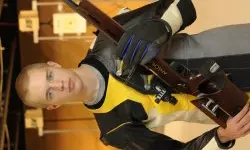 Sophomore Michael Matthews earned medalist honors in smallbore.