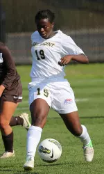 Candace Stewart tied the game 1-1 with her second career goal.