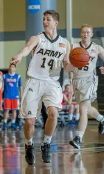 Matt Gramling's three-point play gave Army the lead for good in the second half.