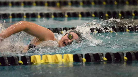 Army Women Jump Ahead of Boston at League Meet Image