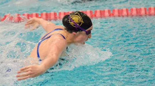Women’s Swim & Dive Tops Lehigh at Crandall Pool Image