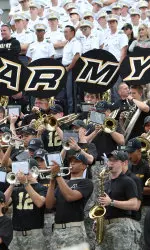 Fans at Michie Stadium