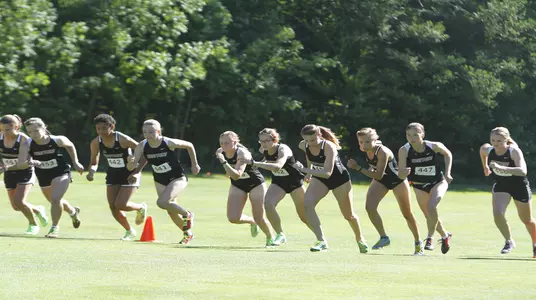 Women's Cross Country start