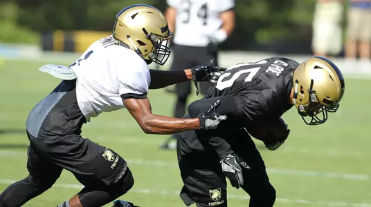 Football Back Out for Wednesday Double Session Image