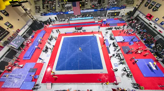 Army-Penn State Gymnastics Time Changed Image
