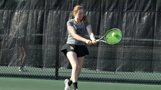 Sam Dimaio playing tennis
