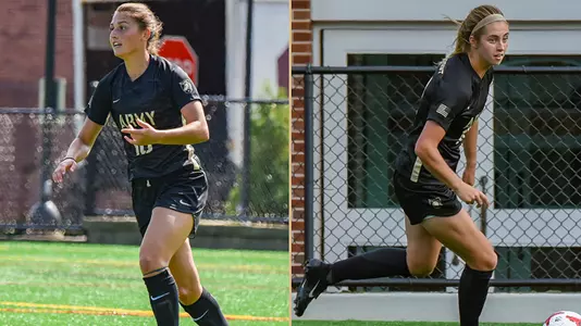 Sydney Witham and Erynn Johns were named to the Patriot League All-Tournament team in 2018