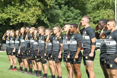 men's rugby team shot