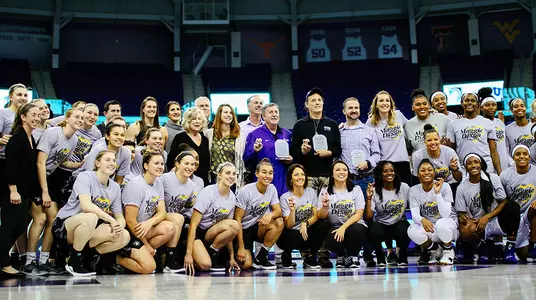 Army and TCU honored former Army head coach Maggie Dixon at the Maggie Dixon Classic at TCU
