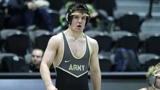 Corey Shie wrestling at the 2018 Black Knight Invite