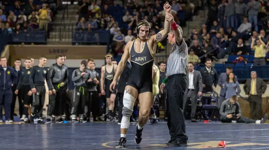 Lucas Weiland after win at Navy