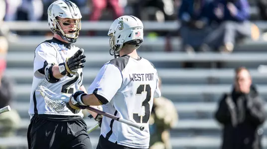 Ted Glesener and Nick Santorelli of Army West Point
Army Black Knights vs. Holy Cross Crusaders
NCAA Division I Men's Lacrosse
Michie Stadium - West Point, NY
March 17, 2018